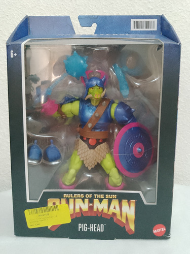 Master Of The Universe Pig Head Rulers Of The Sunsun-man (Usado)