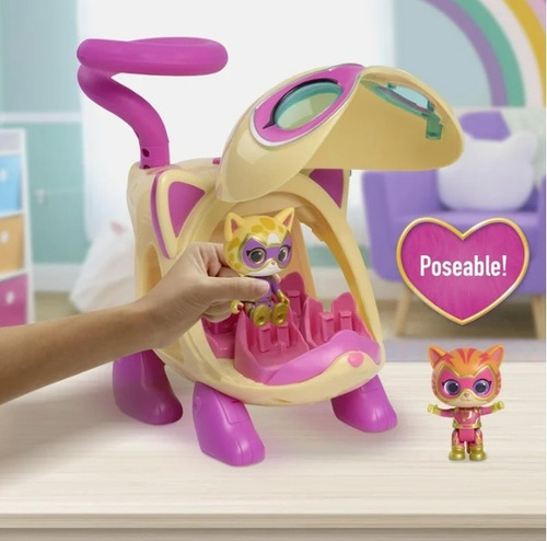 Super Kitties Copter Con Luces Y Sonidos