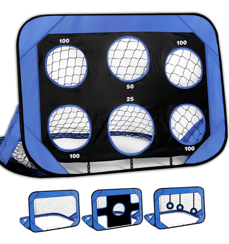 Porterías De Fútbol Para Niños, 4 Modos Diferentes,