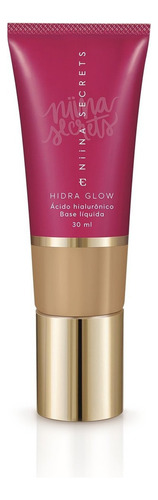 Base Líquida Niina Secrets Hidra Glow Cor 30 30ml Tom Médio