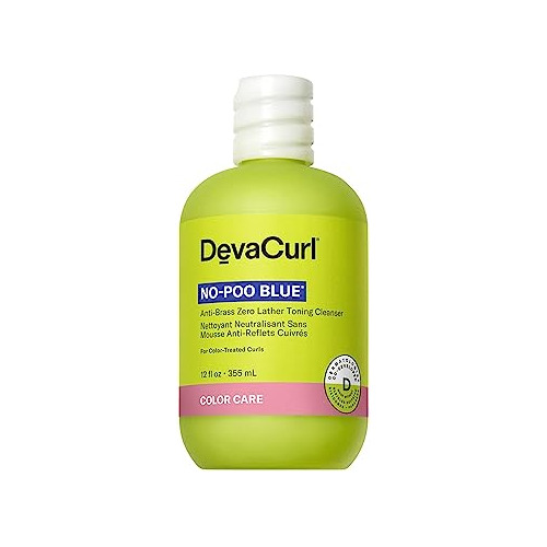 Devacurl No-poo Blue® Anti-brass Zero Lather Toning Cleanser