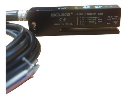 Sensor De Etiqueta Pud-100np-m8 Arduino Tipo U 12-24vdc