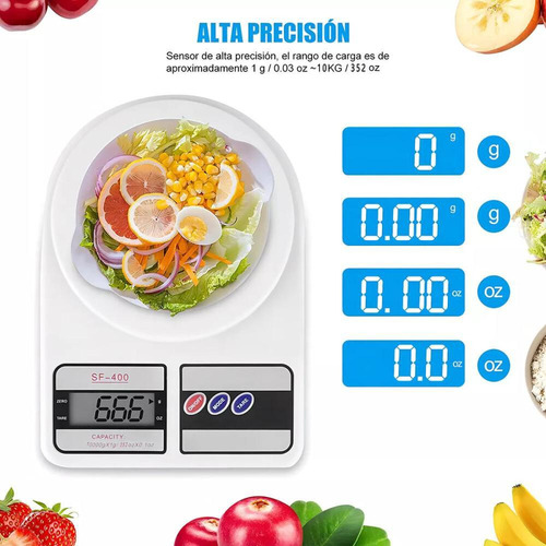 Báscula De Cocina Digital De Alta Precisión Para Alimentos G