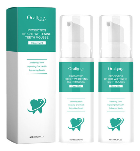 Xinnuo Probióticos Mousse Blanqueador Brillante Para