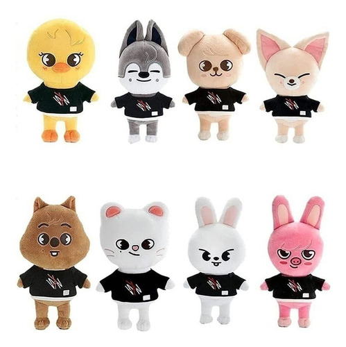Set De 8 Bonecas Infantis Skzoo Stray