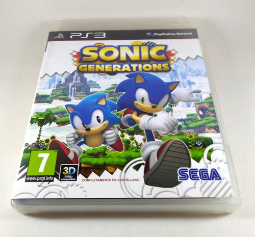 Sonic Generations Ps3 Mídia Física (Usado)