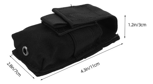 Mini Bolsa De Lanterna Portátil Belt Fixation Lightweight To