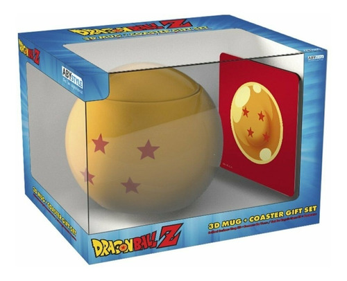 Taza Esfera Del Dragon - Esfera 4 Estrellas Dragon Ball Z