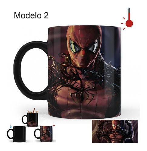 Imagen 1 de 1 de Spiderman Taza Mágica Hombre Araña