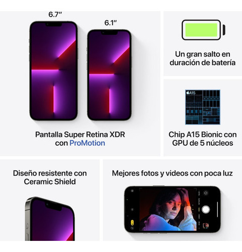 iPhone 13 Pro Max (1 Tb) Sellado / 12 Cuotas Sin Interés