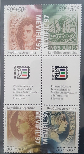 1997 Muestra Mevifil - Argentina (serie Entrecinta) Mint