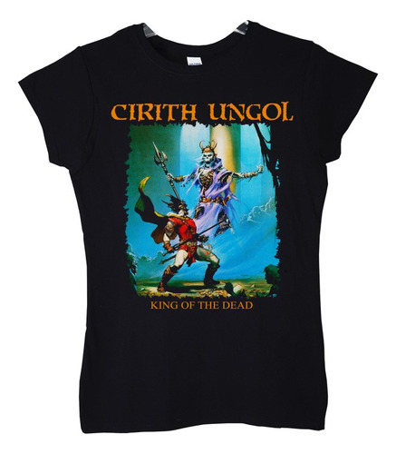 Polera Mujer Cirith Ungol King Of The Dead 2 Metal Abominatr