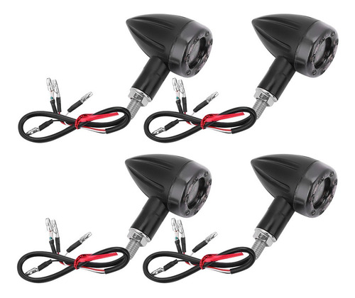 Intermitente Flash Moto Universal Luz Freno 4pcs Turn