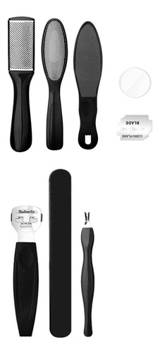 Pé Rasp Arquivo Scrubber Ralador Ralo Seco Pele Seca.1kit