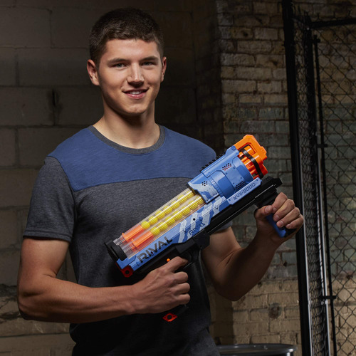 Blaster Nerf Rival Artemis Xvii-3000 Azul Con 30 Cartuchos