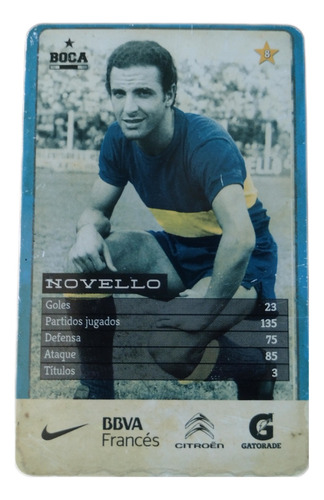 Antigua Entrada De Colección De Boca Juniors Novello (Usado)