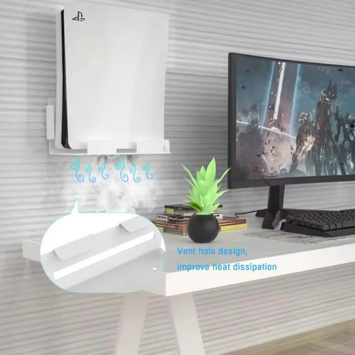 Soporte Vertical Metálico Pared Compatible Con Playstation 5