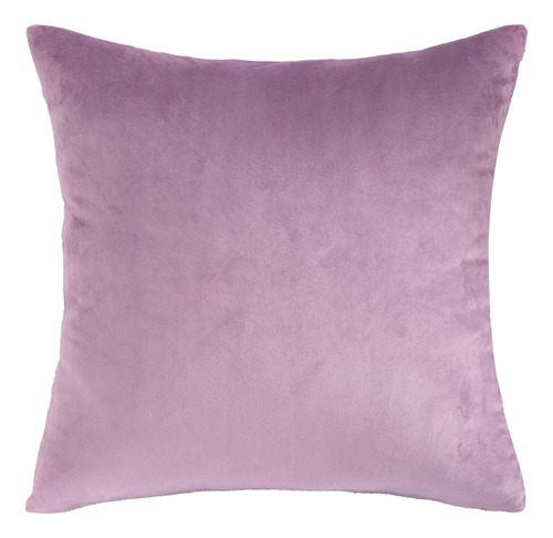 Fundas De Cojin Color Morado Con Franja Dorada 50x50cm 2 Pzs
