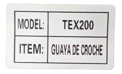 Guaya Croche Tx200 Speedway