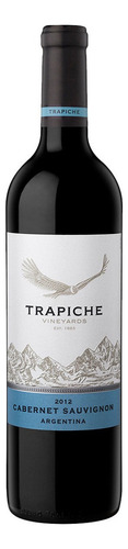 Vino Tinto Argentino Trapiche Varietal Cabernet 750ml