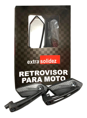 Retrovisor Moto Sl-6538 Thunder Extra Solidez