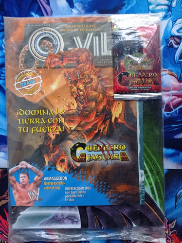 Qvil N'23. Revista Sellada Con Sobre Guerrero Jaguar. Salo