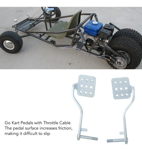 Pedales Acelerador De Freno Go Kart Con Cable De Acelerador