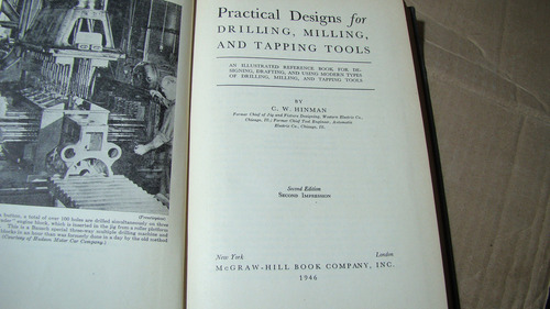 Practical Designs For Drilling , Milling , And Tapping Tools (Usado)