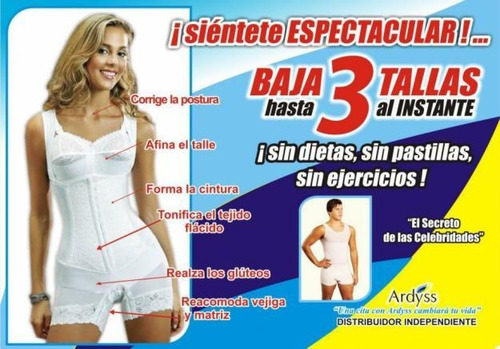 Faja Ardyss Body Magic - Reduce 3 Tallas