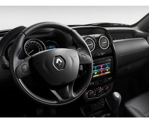 Imagen 5 de 10 de Marco Adaptador Renault Duster Sandero Logan Doble Din