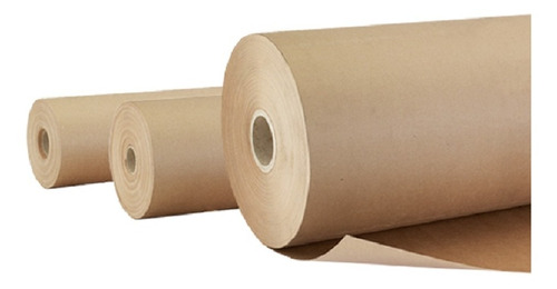 Papel Kraft 76cm X 90 Gramos Rollo Con 10 Mts (5 Rollos)