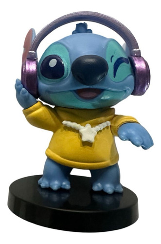 Stitch Collectible Figura 8 Cm Con Base