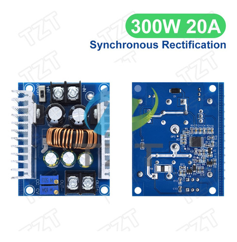 Regulador De Voltaje Dc-dc 20a Ajustable