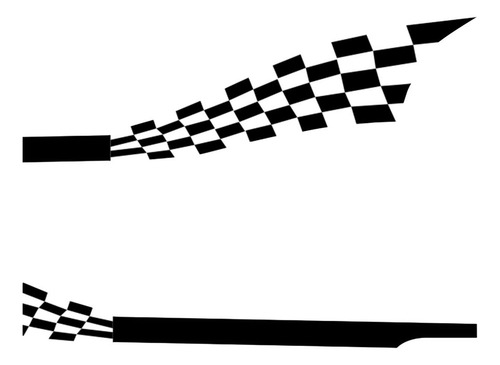 Calcomanía De Coche Con Estampado De Rayas, Universal, Imper