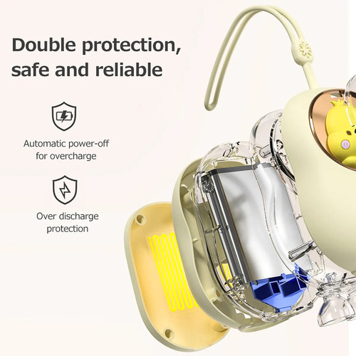 Aquecedor De Mãos Elétrico Portátil De 2400 Mah