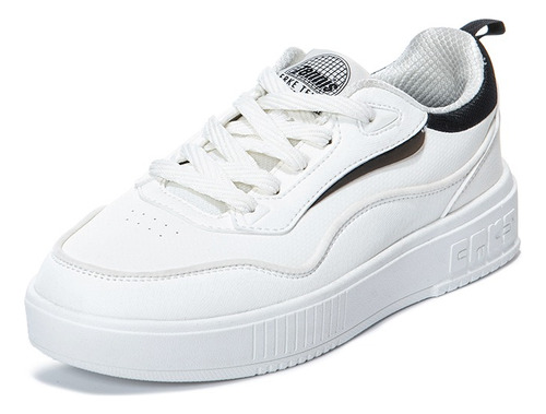 Zapatillas Erke Patineta Mujer Blanco Estándar