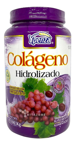 Colágeno Hidrolizado Uva 1.1 Kg Ypenza