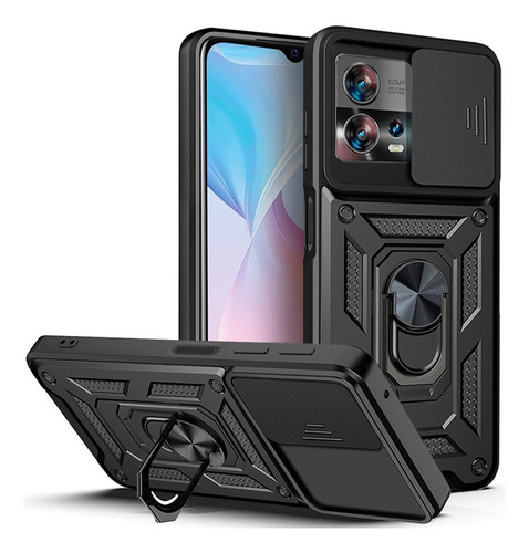 Funda Duro Para Moto Edge S30 Pro 30 Fusion Con Anillo