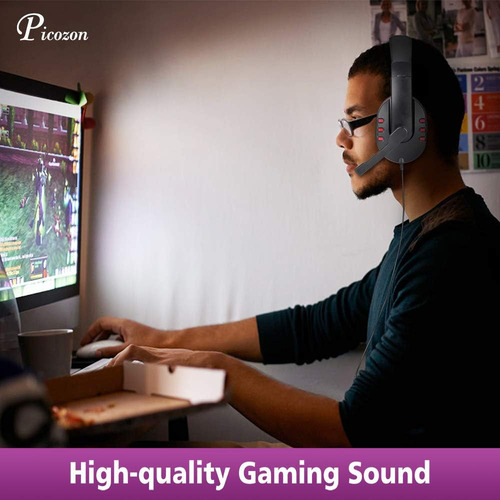 Auriculares Auriculares De Juegos Picozon Con Micrófono Para