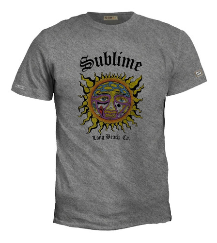 Camiseta Estampada Sublime Sol Logo Banda Rock Igk