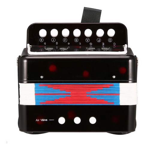 Mini Acordeon Infantil Negro