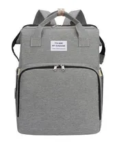 Comprar Bolso Maternal Termico Cama Cuna Portatil Con Usb Diaper Bag