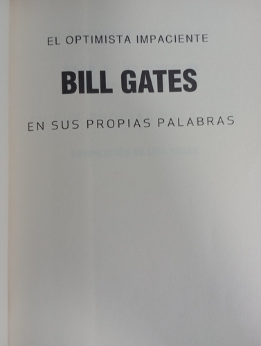 El Optimista Impaciente (Usado)