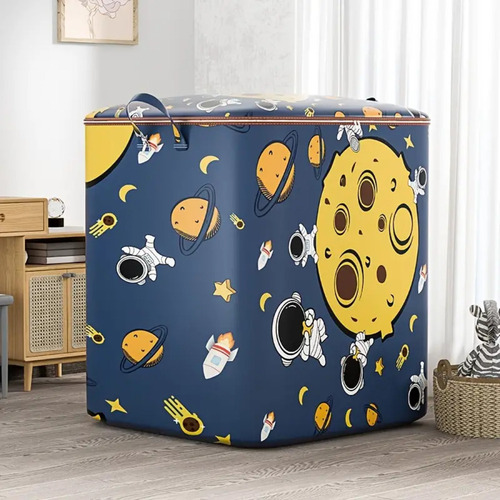Bolsa De Almacenamiento De Ropa De Tela Grande Dobrável