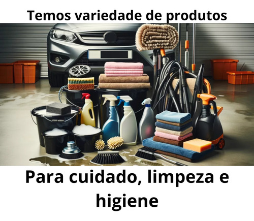 Jogo Lavagem Automotiva Limpa Pneus+cera+silicone+esponja