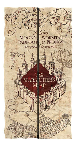 Logovision Harry Potter Marauder's Map - Toalla De Playa Co.