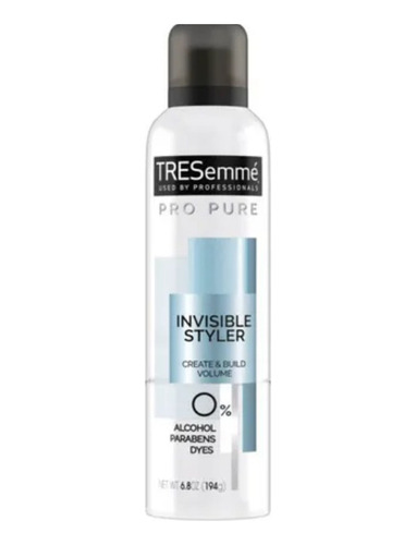Tresemme Invisible Style Volume Create & Hold 6.8oz Pro Pure