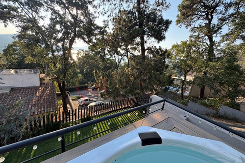 Casa En Avándaro 4 Cuartos Vista Parcial Al Lago, Amplia Terraza Y Jacuzzi Propio Y Alberca Comun