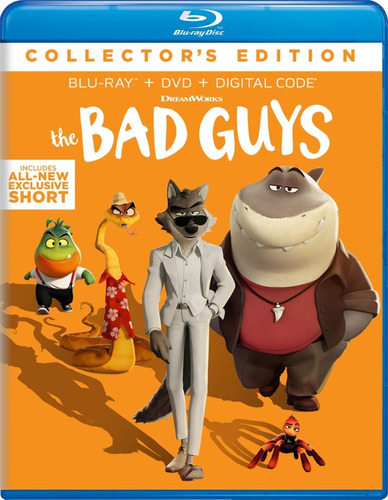 Blu-ray + Dvd The Bad Guys / Los Tipos Malos