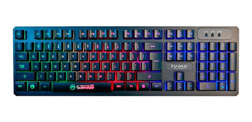 Teclado Gamer Marvo K616 Scorpion Usb Negro